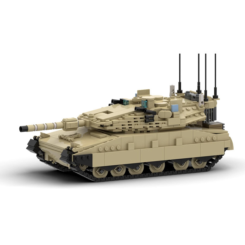 Lego Compatible Military Tank - Конструктор танка Меркава Мк4, современная модель