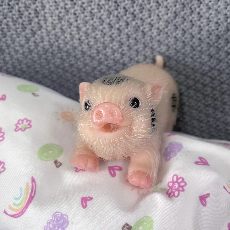 5-дюймовая кукла Reborn Pig с  – обзор и цена Reborn Baby Doll Silicone Realistic