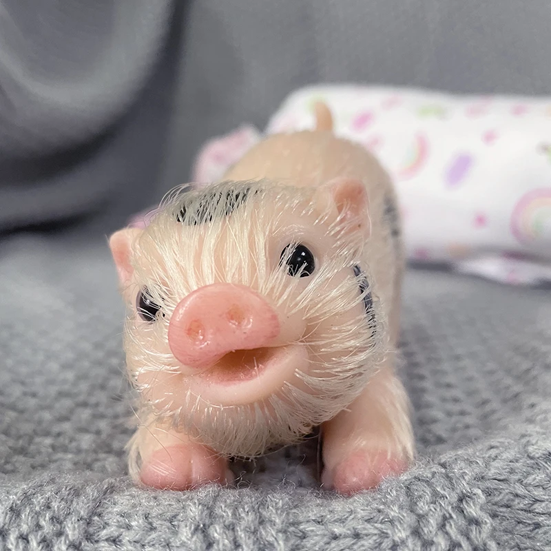 5-дюймовая кукла Reborn Pig с  – обзор и цена Reborn Baby Doll Silicone Realistic