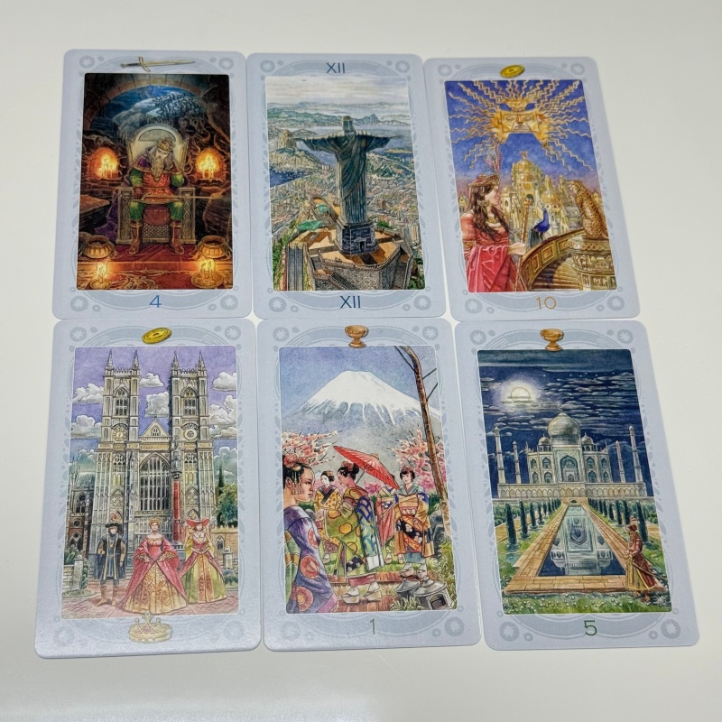 Таро Священных мест (русская в – обзор и цена Tarot Cards Deck With Guidebook