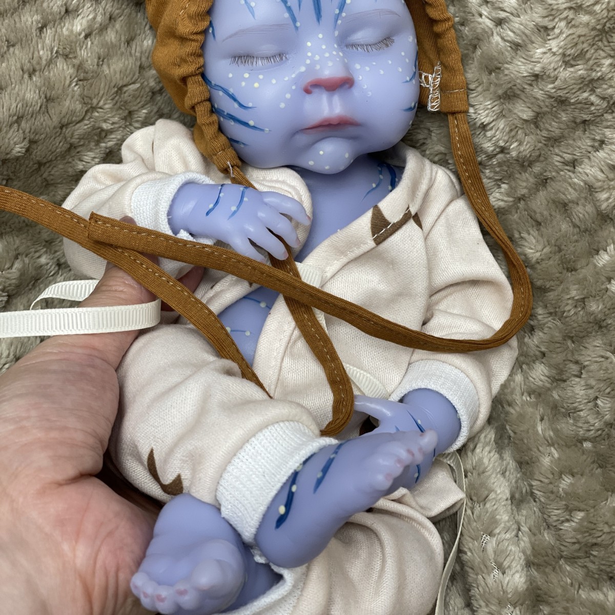 13-дюймовая кукла-реборн, свет – обзор и цена Reborn Baby Doll Silicone Realistic